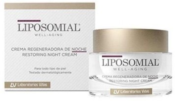 Крем для обличчя Liposomial Well-Aging Crema Regeneradora De Noche 50 мл (8470001867773) - зображення 1