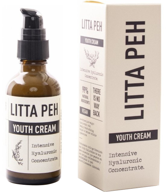 Krem do twarzy Litta Peh Youth Cream Intensive Hyaluronic Concentrate 50 ml (8436580453974) - obraz 1