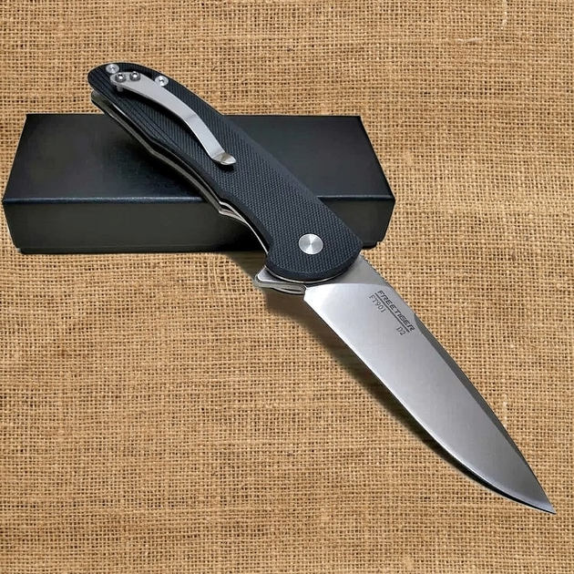 Складной карманный выкдиной нож F2 Flipper с Подшипником (Подшипниковым механизмом) из Стали D2 - изображение 2
