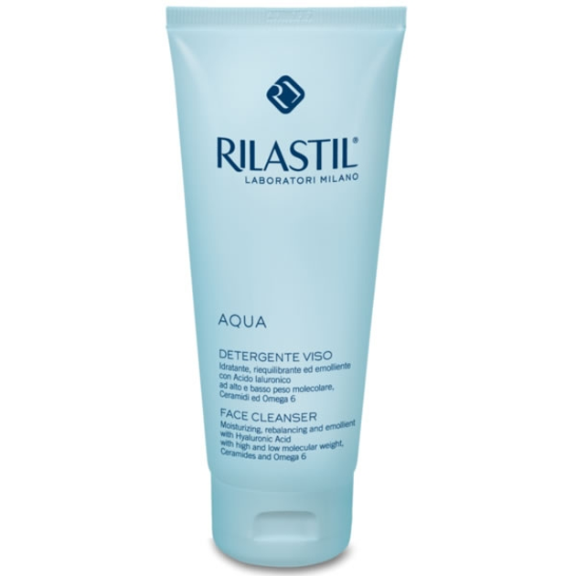 Гель для вмивання Rilastil Aqua Face Cleanser 200 мл (8428749784005) - зображення 1