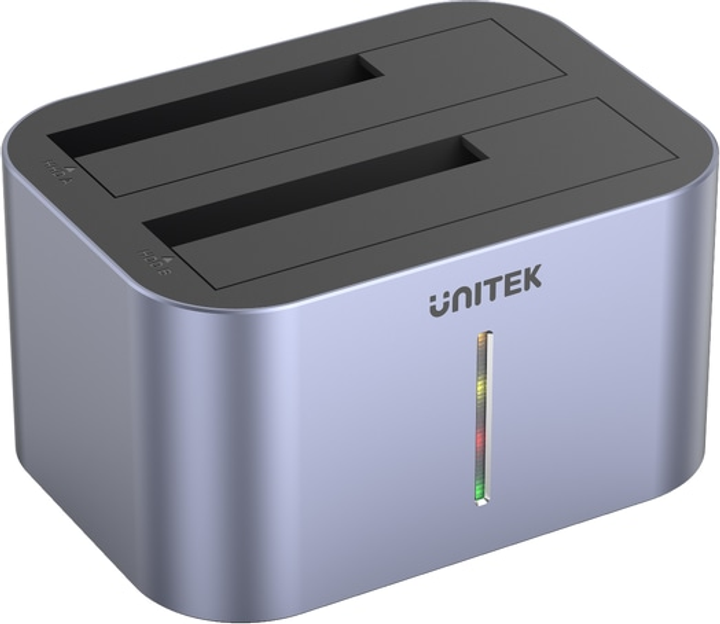 Stacja dokująca Unitek 2x SATA 2.5"/3.5" (4894160048394) - obraz 1