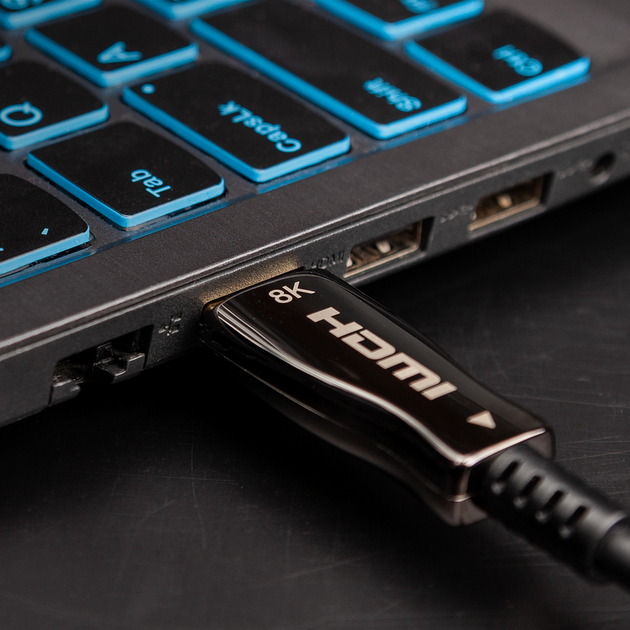 Кабель Claroc HDMI - HDMI 2.1 AOC 8K 120 Hz 60 м (FEN-HDMI-21-60M) - зображення 6