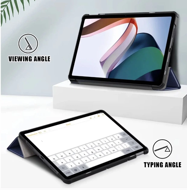 Чехол Smart Case на Xiaomi Redmi Pad SE 11" light blue - Фото 9 Чехол Smart Case на Xiaomi Redmi Pad SE 11" light blue - изображение 9