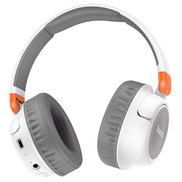 Беспроводные наушники блютуз с микрофоном HOCO W43 Bluetooth Белый ...