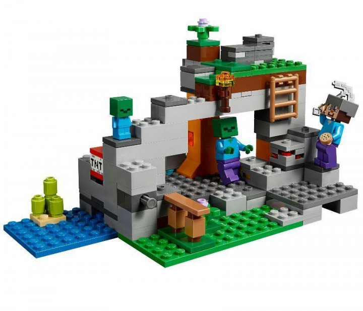 The zombie cheap cave lego