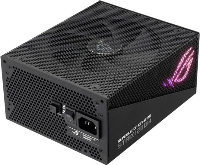 Блок живлення Asus ROG STRIX PCIE5 1200W Gold Aura Edition (90YE00P0-B0NA00) - зображення 2