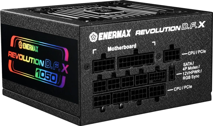 Zasilacz Enermax Revolution D.F.X 1050W (ERT1050EWT) - Zdjęcie 3 Zasilacz Enermax Revolution D.F.X 1050W (ERT1050EWT) - obraz 3