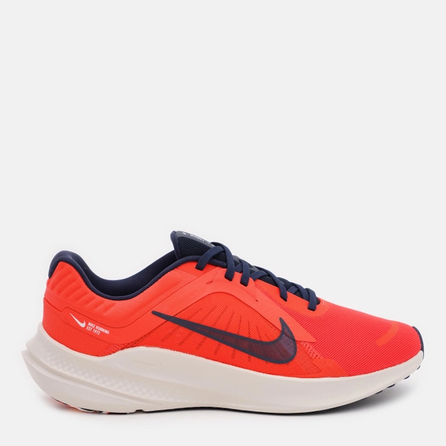 Акция на Чоловічі кросівки для бігу Nike Quest 5 DD0204-600 47.5 (13US) 31 см Червоні от Rozetka