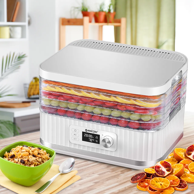 Сушилка для овощей, фруктов, грибов Maltec DryExpert450W Белая - изображение 7