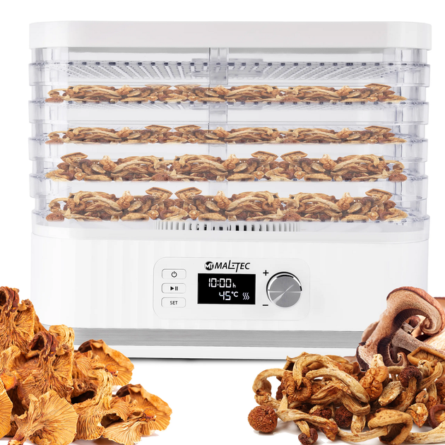 Сушилка для овощей, фруктов, грибов Maltec DryExpert450W Белая - изображение 14