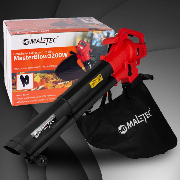 Пилосос для листя MalTec MasterBlow3200W - зображення 13
