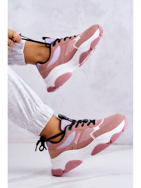 Sneakersy damskie Big Star JJ274577 36 Różowe (5900714494148) - obraz 6