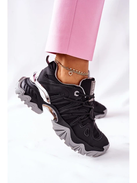 Sneakersy damskie Big Star II274089 40 Czarne (5900714407759) - obraz 4