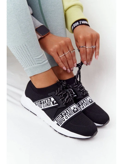 Sneakersy damskie Big Star HH274359 39 Czarne (5900714350048) - obraz 3