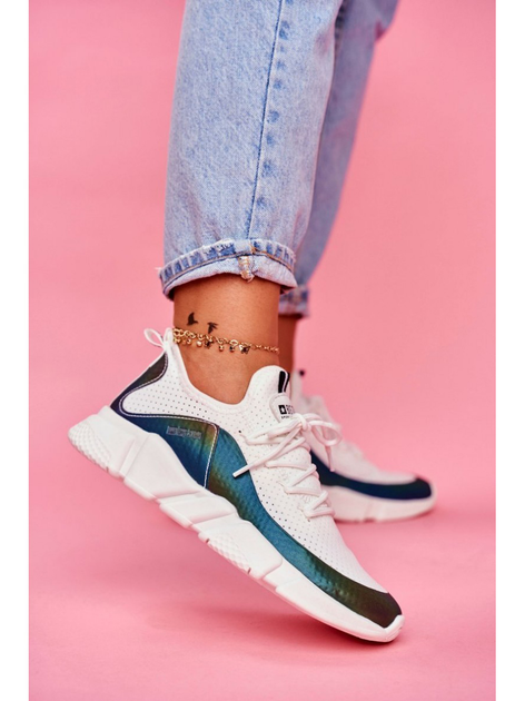 Sneakersy damskie Big Star FF274A052 38 Białe (5900714202293) - obraz 4