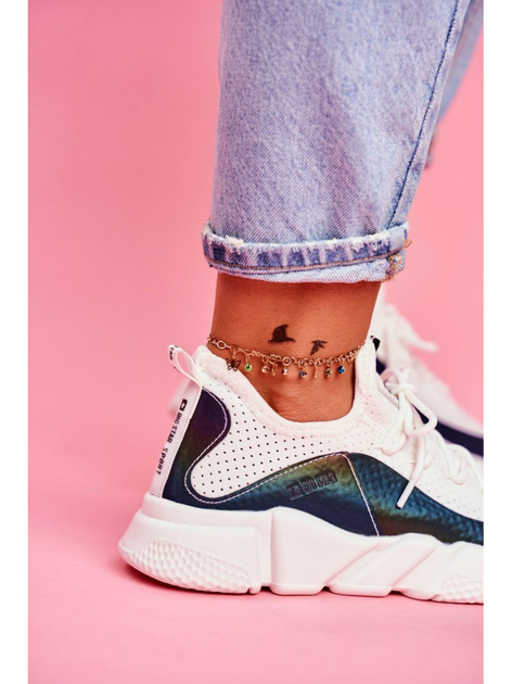 Sneakersy damskie Big Star FF274A052 38 Białe (5900714202293) - obraz 6