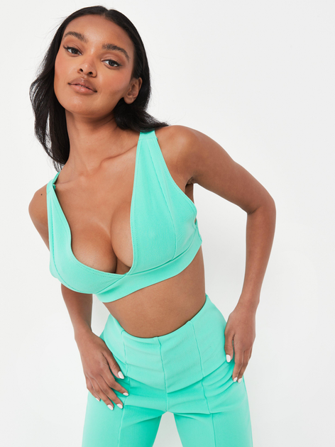 Топ жіночий Missguided TJ106945 36 Зелений від Rozetka на платформі USKIDKA Акція на Топ жіночий Missguided TJ106945 36 Зелений від Rozetka