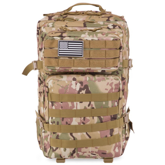 Рюкзак тактический штурмовой рейдовый SP-Sport 5507 объем 38 л Camouflage Multicam - изображение 2