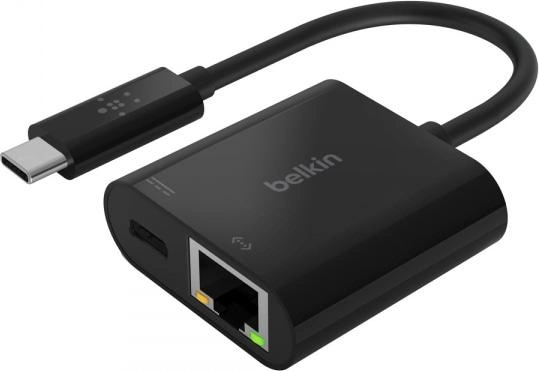 Adapter Belkin USB-C/Ethernet, 60 W, czarny (INC001BTBK) - obraz 1