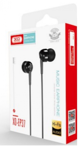Наушники xo ep37 Black (xo-ep37bk) - Фото 4 Наушники xo ep37 Black (xo-ep37bk) - изображение 4