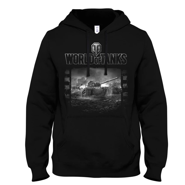 Толстовка Epic чоловіча чорна World Of Tanks 03 розмір L - Фото 1 Толстовка Epic чоловіча чорна World Of Tanks 03 розмір L - изображение 1