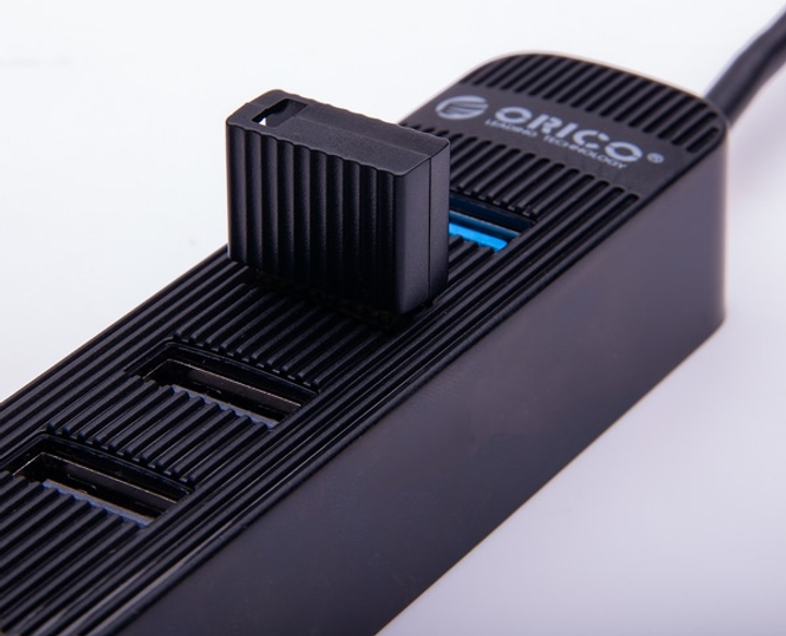 Adapter Orico Bluetooth 5.0 USB-A czarny (BTA-508-BK-BP) - obraz 4