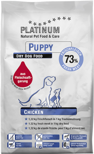 Karma sucha dla psów Platinum puppy chicken 1.5 kg (4260208740054) - obraz 1