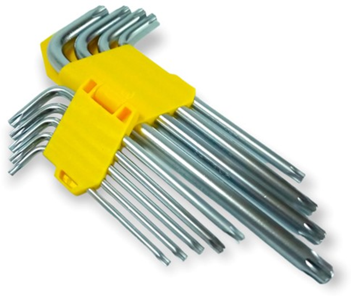 Набор Г-образных ключей СТАЛЬ 48106 TORX T10-50 удлиненных 9 шт (BP63726) - изображение 2