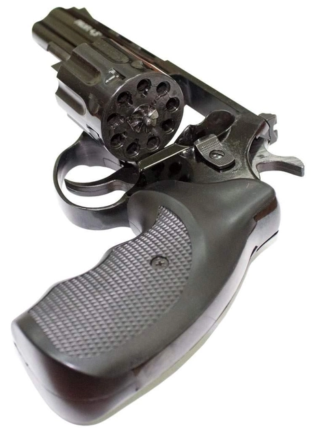 Револьвер флобера ZBROIA PROFI-4.5" (чорний/пластик) - зображення 2