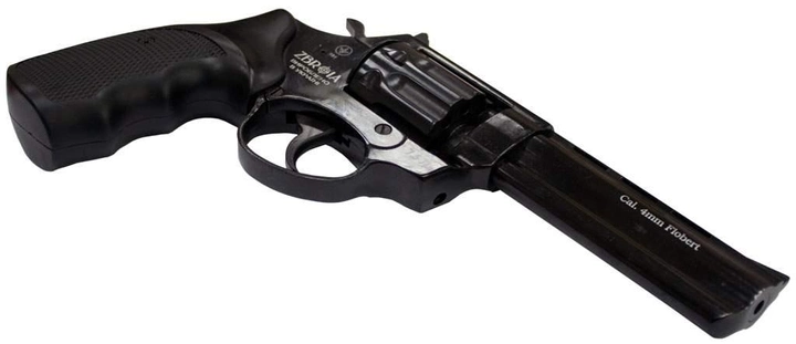 Револьвер флобера ZBROIA PROFI-4.5" (чёрный / пластик) - изображение 4