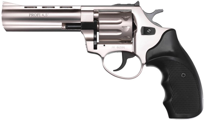 Револьвер флобера ZBROIA PROFI-4.5" (сатин / пластик) - изображение 1