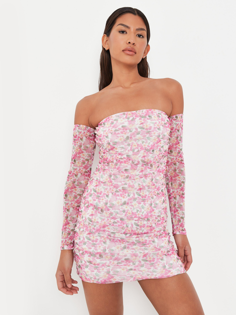 Акція на Сукня вечірня коротка літня жіноча Missguided D1005220 36 Рожева від Rozetka