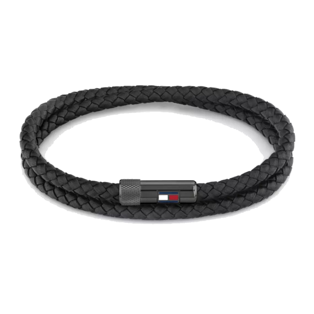 Bransoletka Tommy Hilfiger 2790262S Czarna (2005255) - obraz 1