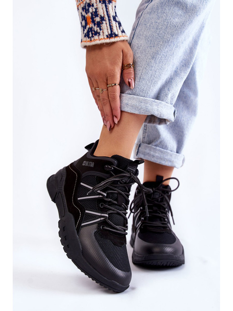Buty trekkingowe damskie niskie Big Star KK274218 37 Czarne (5900714568436) - obraz 3
