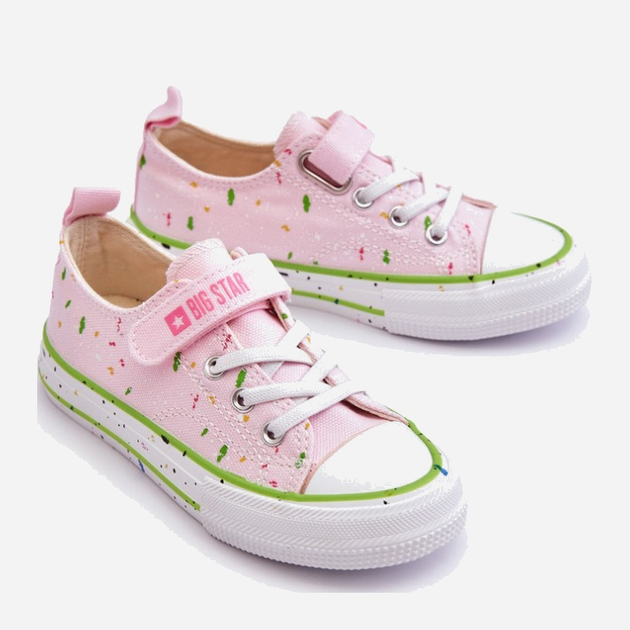 Trampki dziecięce Big Star LL374064 32 Różowe (5900714608002) - obraz 3
