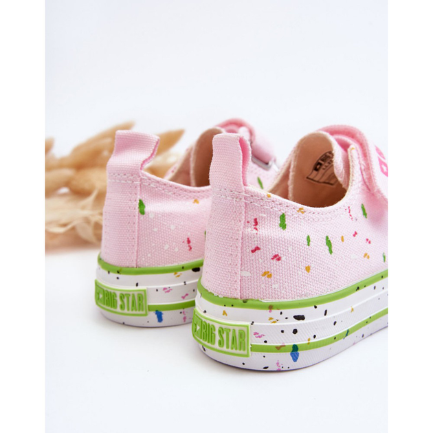 Trampki dziecięce Big Star LL374064 32 Różowe (5900714608002) - obraz 6