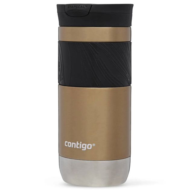Термостакан Contigo BYRON 16 2.0 0,47 л коричневый (2174607) - изображение 2