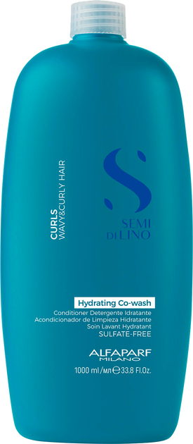 Odżywka do włosów Alfaparf Milano Semi Di Lino Curls Hydrating Co-Wash 1000 ml (8022297111322) - obraz 1