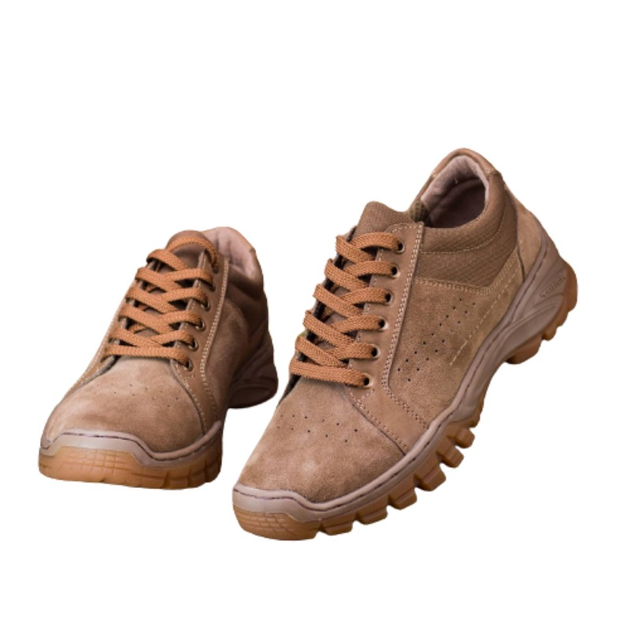 Тактические кроссовки койот весна/лето, Армейские кроссовки износостойкие с подкладкой 3D-сеткой, размер 46 (105004-46) - изображение 1