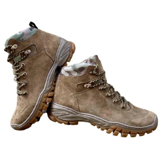 Тактические летние ботинки (цвет койот), обувь для ВСУ, тактическая обувь, размер 48 (105006-48) - изображение 1