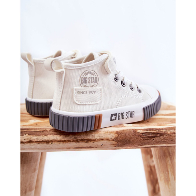 Trampki dziecięce Big Star KK374015 32 Białe (5900714534158) - obraz 3