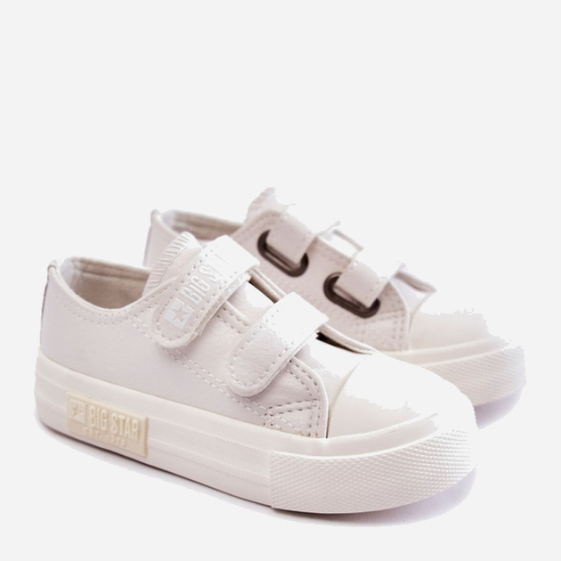 Дитячі кеди для хлопчика Big Star KK374091 17 Білі (5900714540722) - зображення 6