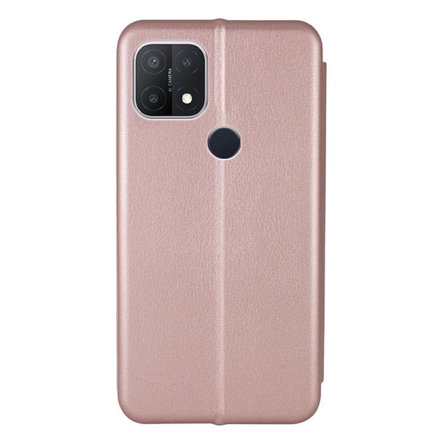Чохол Fiji GC для Oppo A15 / A15s книжка магнітна Rose Gold - Фото 3 Чохол Fiji GC для Oppo A15 / A15s книжка магнітна Rose Gold - зображення 3