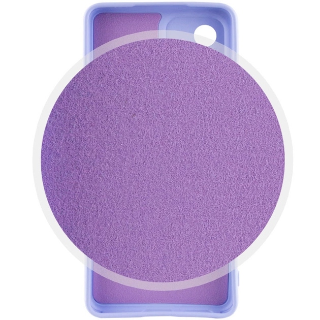 Чохол Fiji Full Soft Premium для Samsung Galaxy S24 Plus (S926) протиударний бампер з мікрофіброю Violet - зображення 2