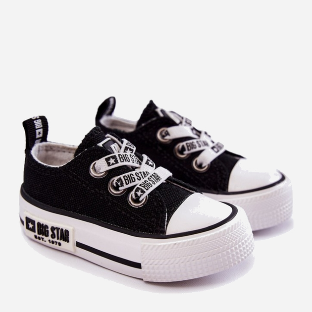 Trampki chłopięce Big Star KK374049 17 Czarne (5900714538149) - obraz 7