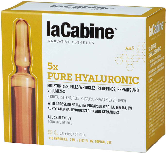 La Cabine 5x Pure Hyaluronic Ampoules