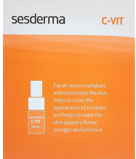 Сироватка для обличчя Sesderma C-Vit Serum 5x7 мл (8470003688604) - зображення 4