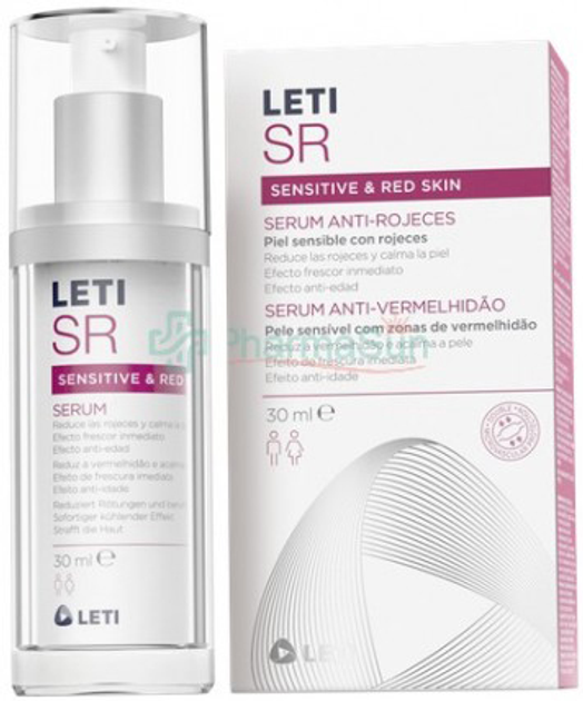 Сироватка для обличчя Leti Serum Anti Redness 30 мл (8431166260106) - зображення 1