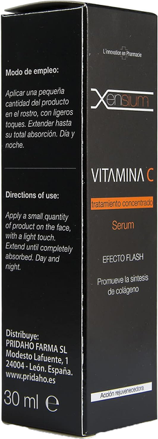 Serum do twarz Xensium Vitamin C Serum 30 ml (8436556081187) - obraz 1