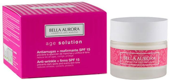 Крем для лица Bella Aurora Age Solution Antiwrinkle And Firming SPF15 50 мл (8413400002420) - зображення 1